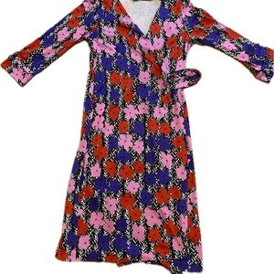 Iconic Andy Warhol/Diane Von Furstenberg collaboration Wrap Dress